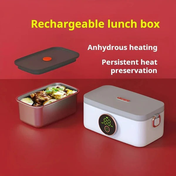 Portable Electric Meal Warmer for On-the-Go Dining