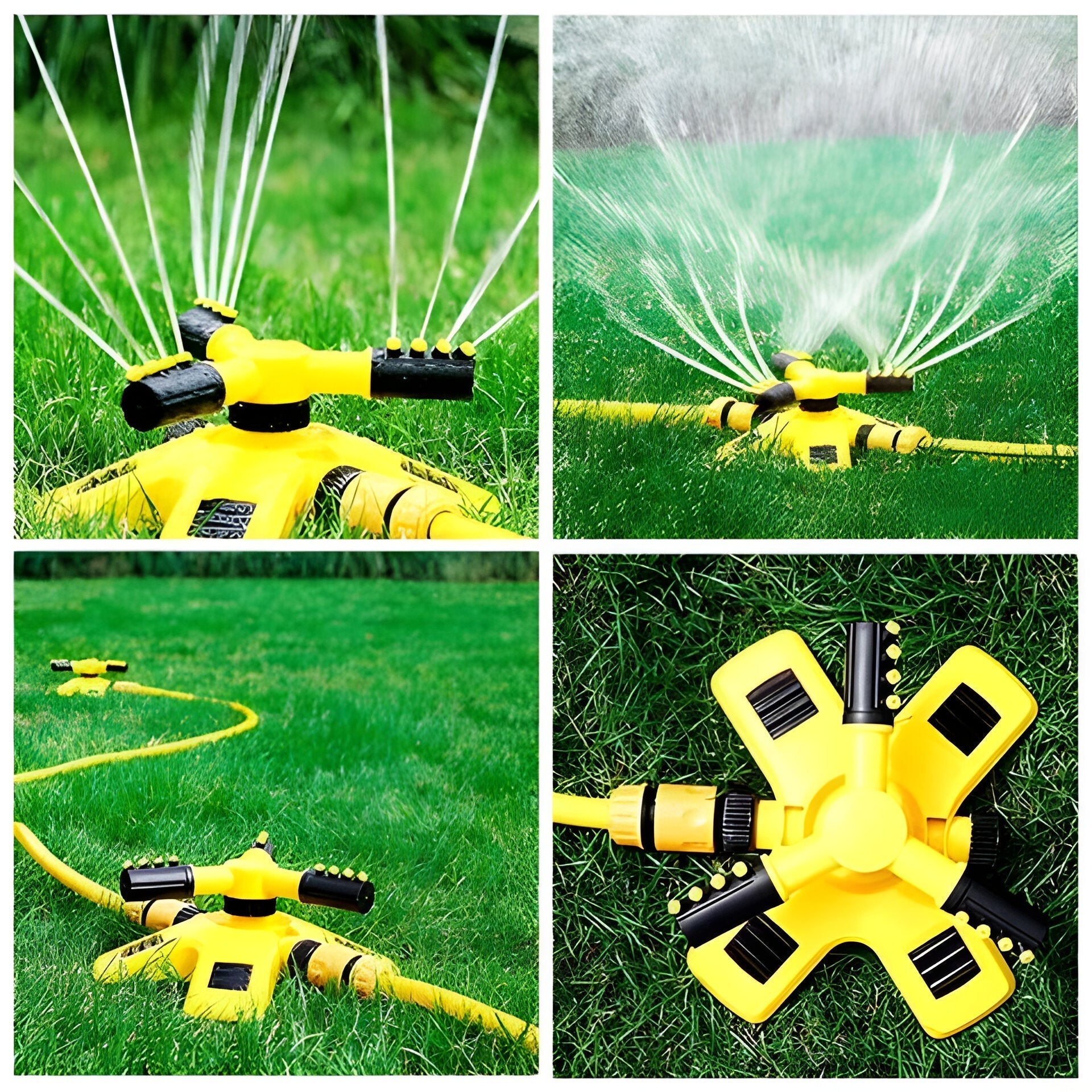 Fully Adjustable Garden Sprinkler for Hassle-Free Watering