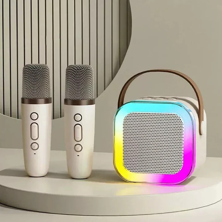 FunStar Karaoke System for Kids with Dual Wireless Mics