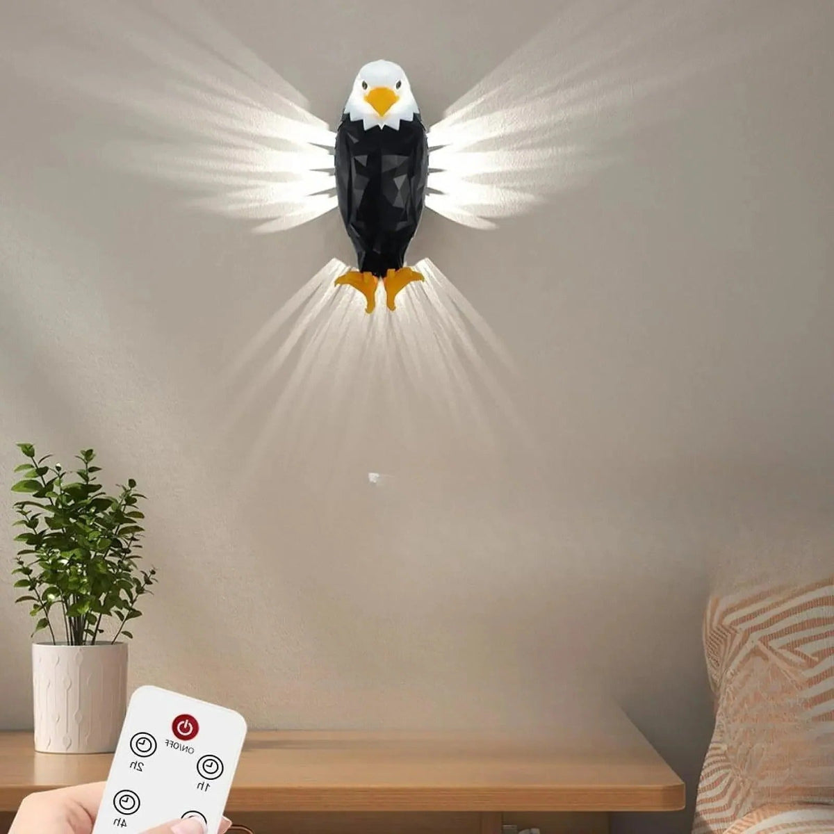 Majestic Eagle LED Wall Light for Elegant Illumination