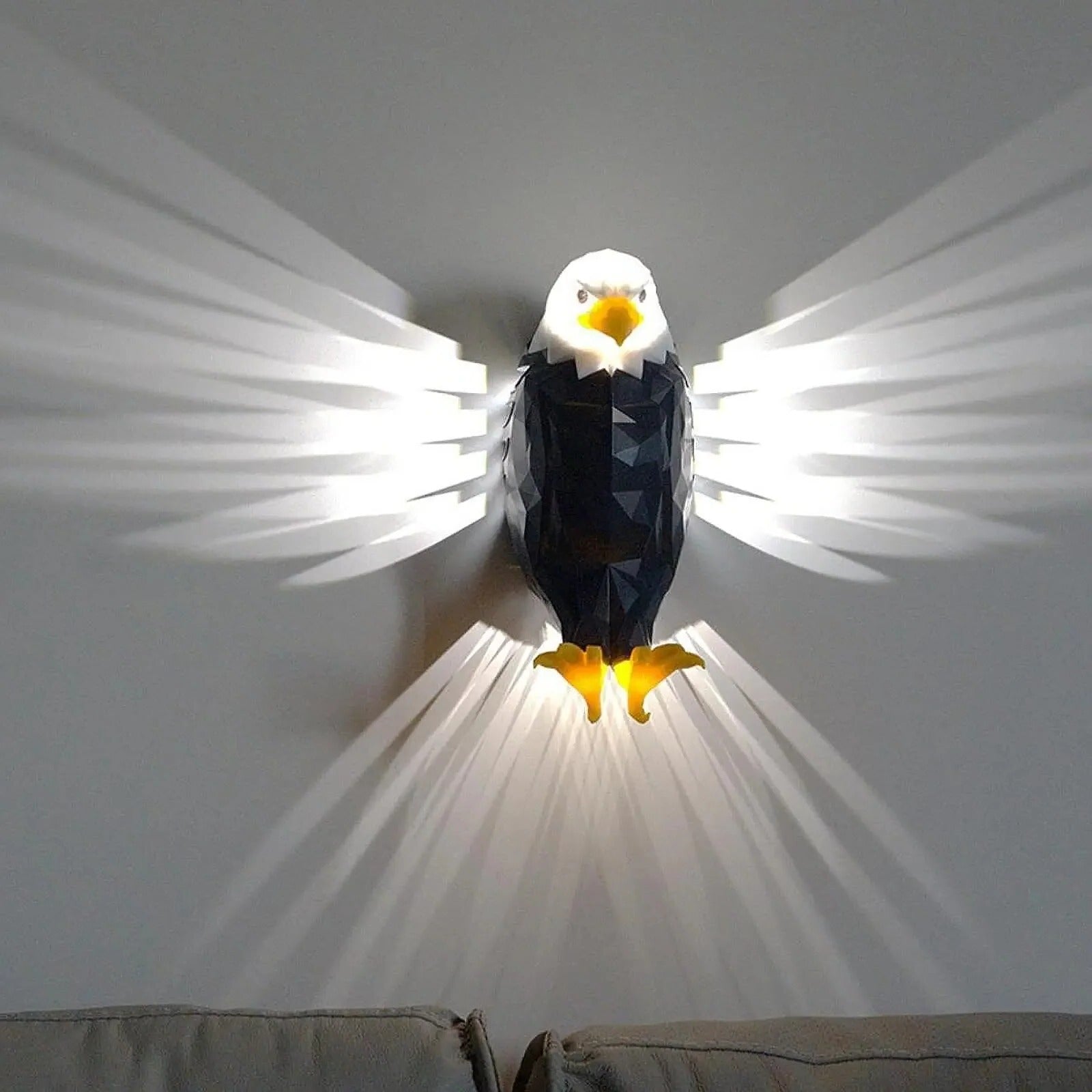 Majestic Eagle LED Wall Light for Elegant Illumination