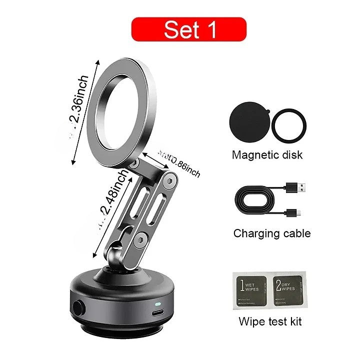 All-Conditions Magnetic Phone Mount – 360° Versatile Holder