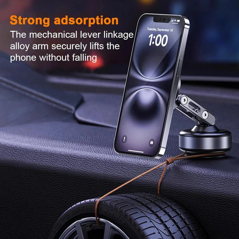 All-Conditions Magnetic Phone Mount – 360° Versatile Holder