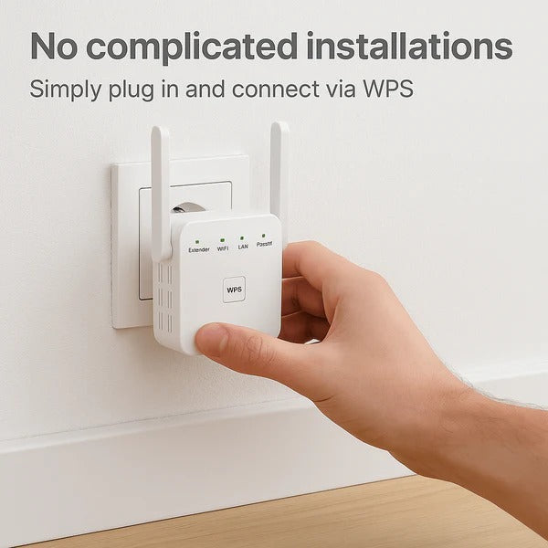 Smart Dual-Band WiFi Enhancer for Seamless Connectivity