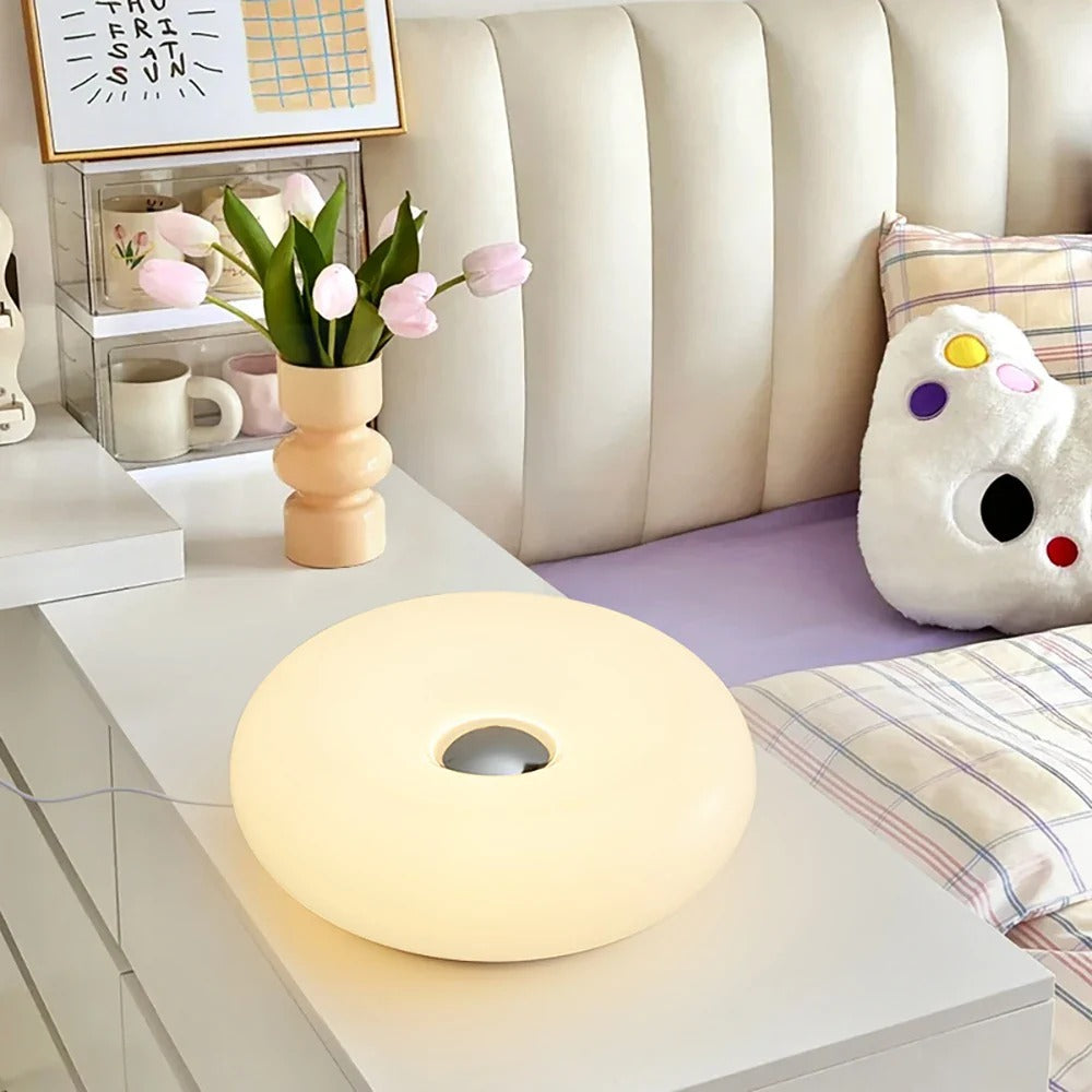 Modern Circle LED Touch Light for Versatile Spaces