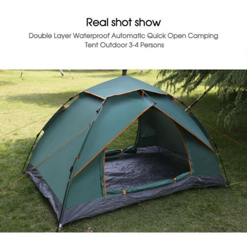 Quick-Deploy Camping Shelter for 3-4 Campers
