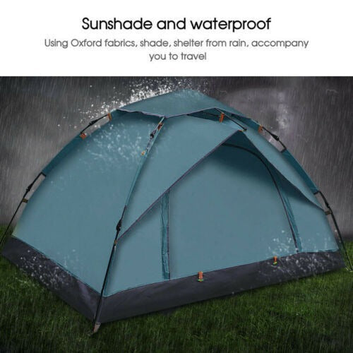 Quick-Deploy Camping Shelter for 3-4 Campers