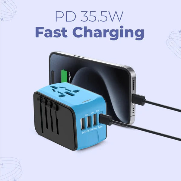 All-in-One Global Charger for Effortless Travel