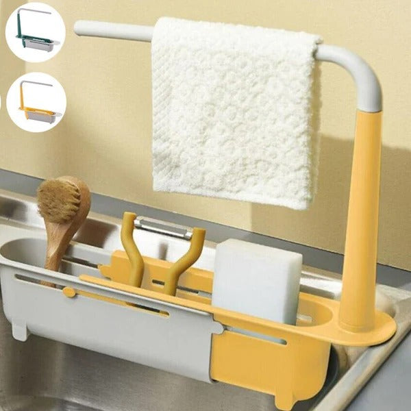 Versatile Kitchen Sink Storage Solution