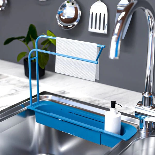 Versatile Kitchen Sink Storage Solution