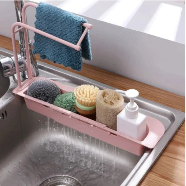 Versatile Kitchen Sink Storage Solution