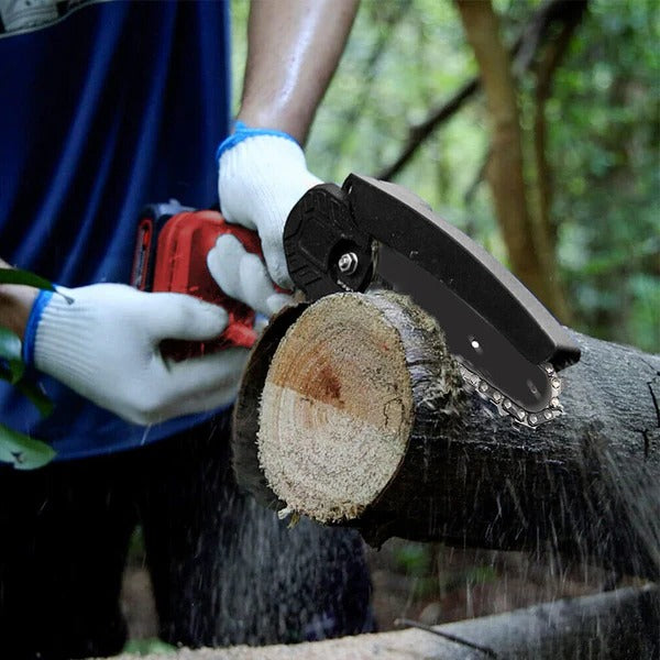 Portable Electric Chainsaw for Effortless Cutting