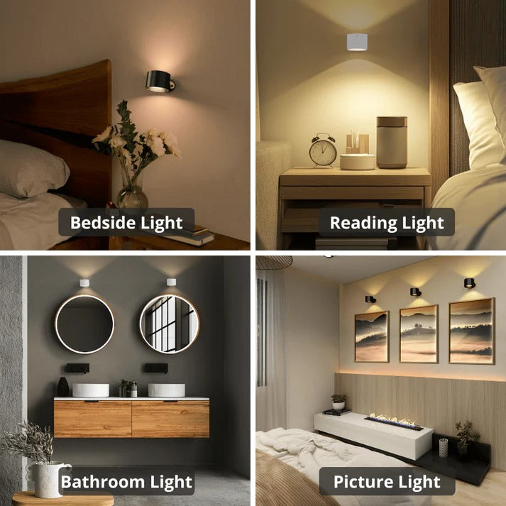 Versatile Rechargeable Wall Light for Modern Living