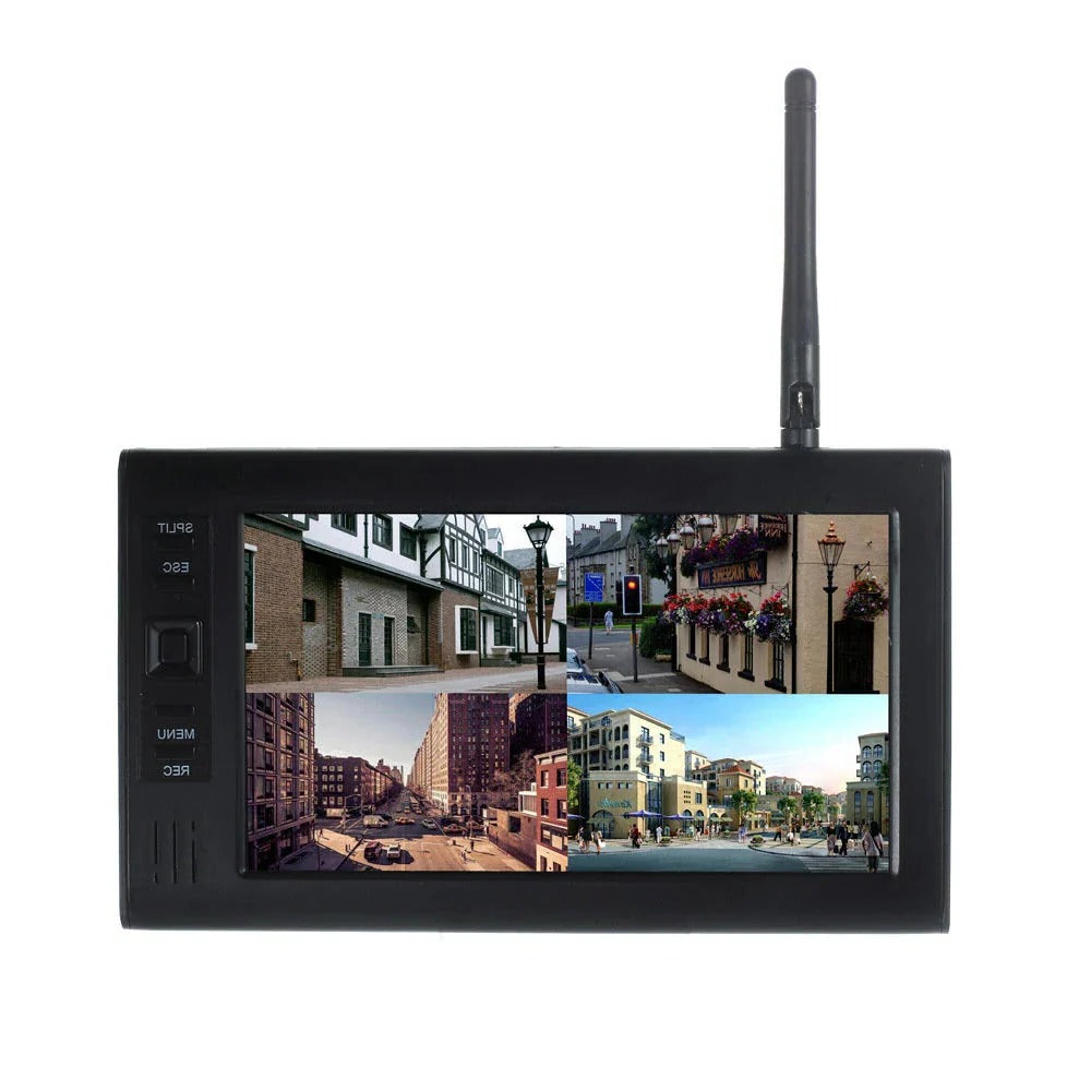 Smart Home Surveillance System with LCD Screen