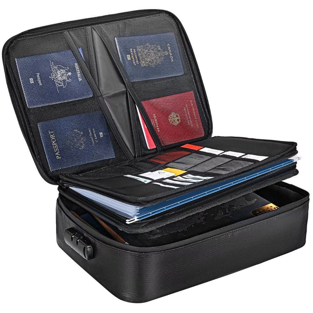 Ultimate Protection Document and Cash Storage Pouch