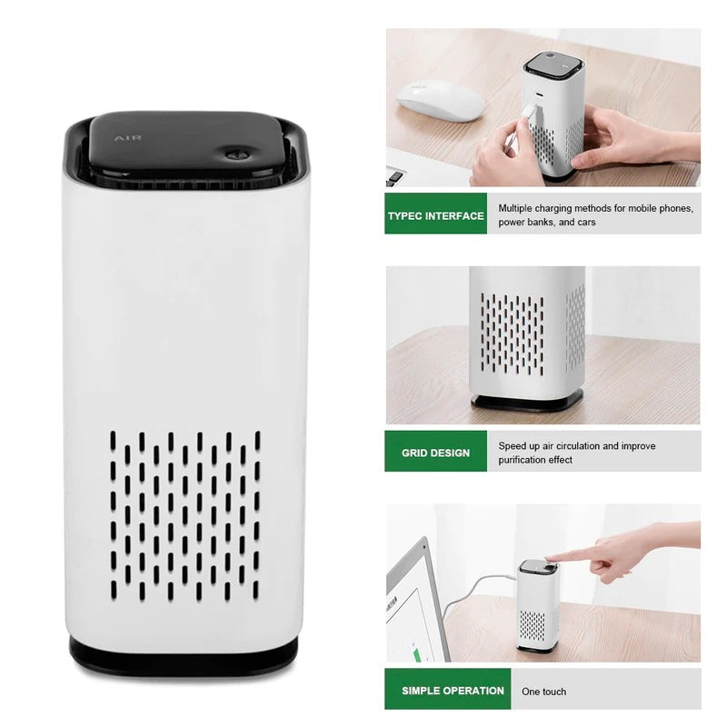 Compact Pet Air Cleaner for Fresh Indoor Air