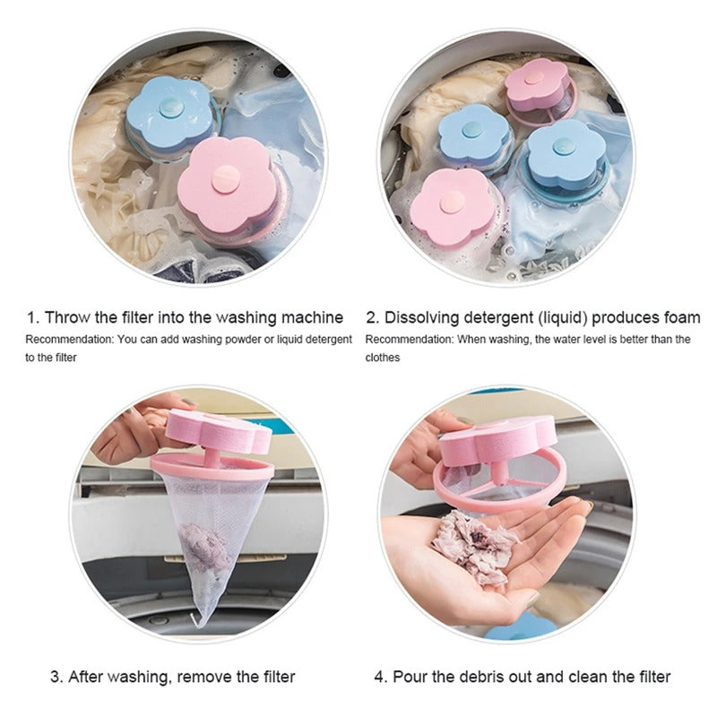 Effortless Lint and Hair Collector for Laundry