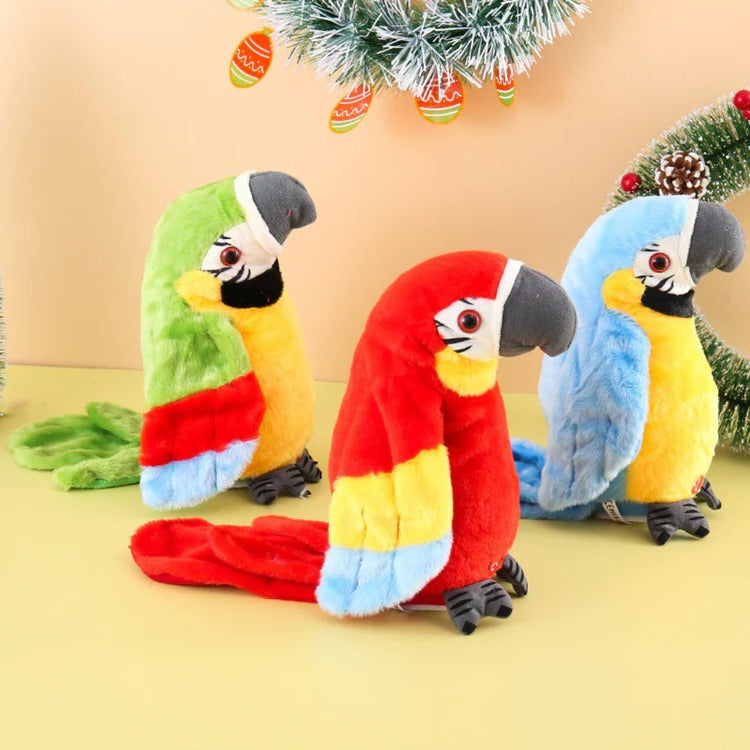 Interactive Plush Parrot with Sound and Music Features