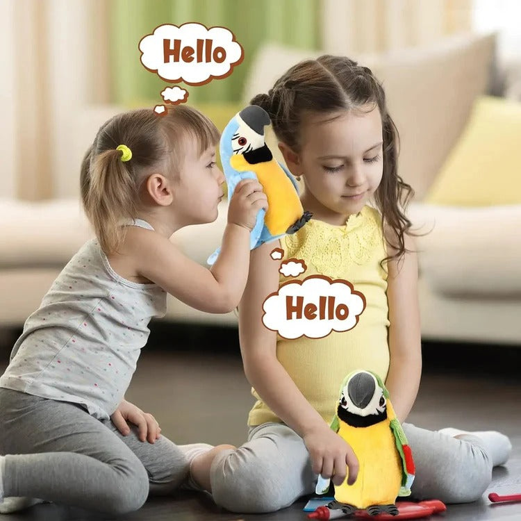 Interactive Plush Parrot with Sound and Music Features