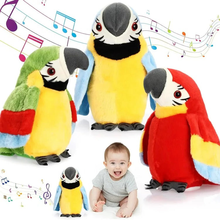 Interactive Plush Parrot with Sound and Music Features