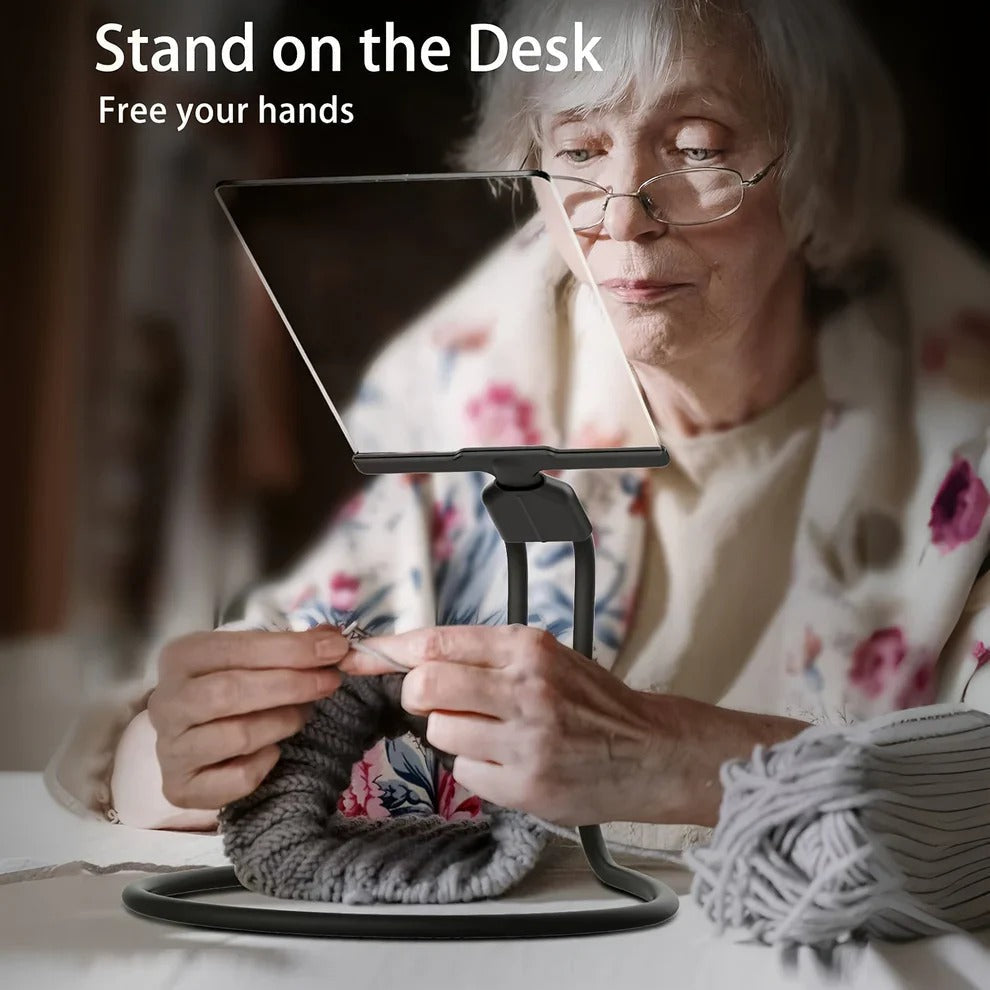 VisionMate Hands-Free Magnifier – Lightweight Adjustable Neck Reader