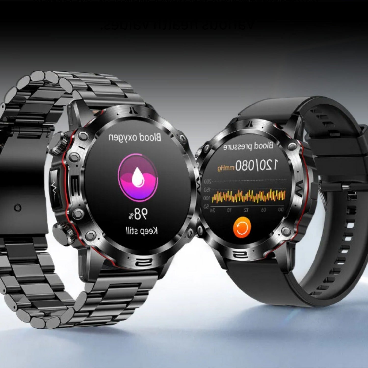 ConnectFit Smartwatch – Bluetooth Calling & Activity Tracker