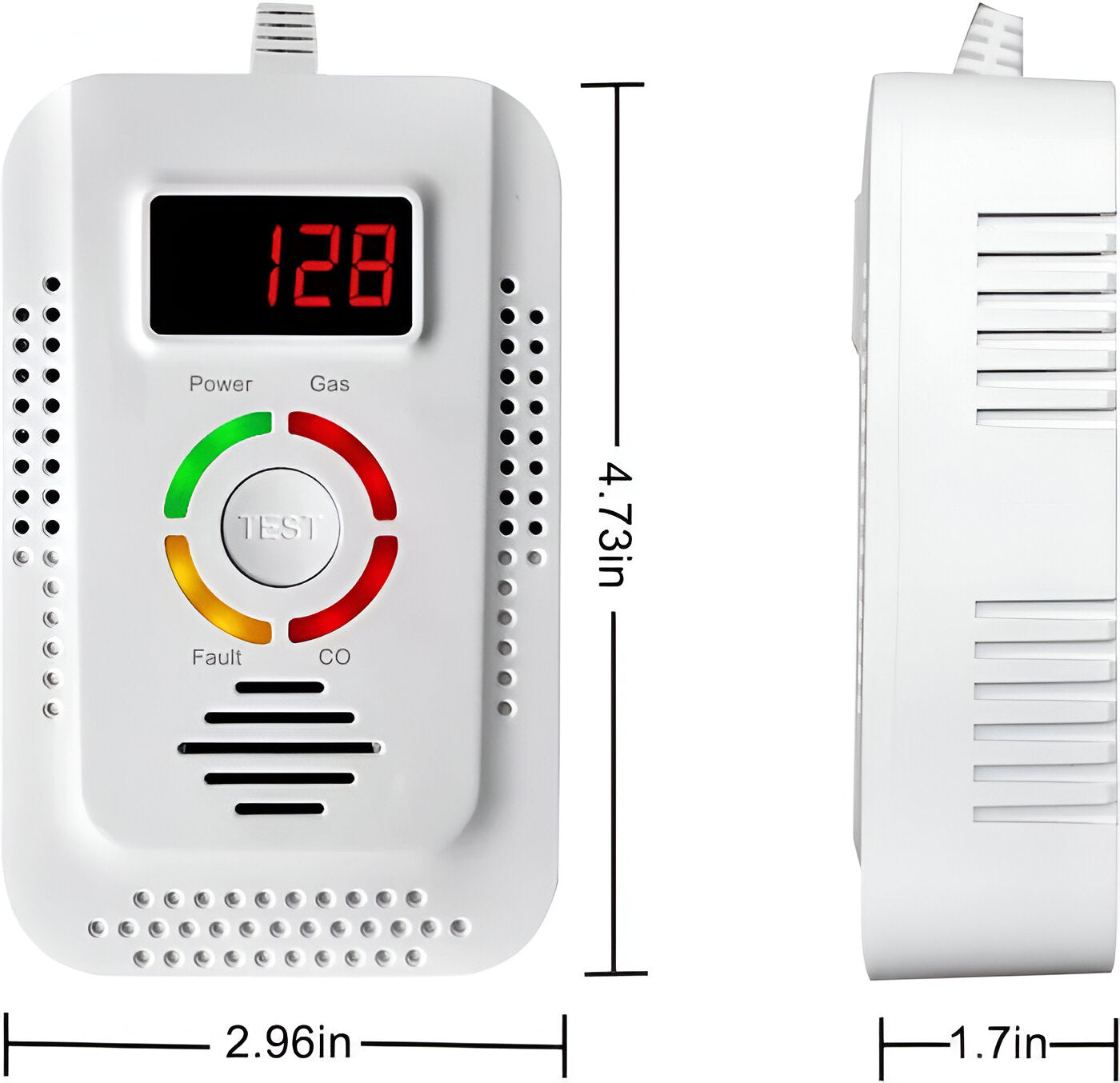 Smart Gas & Carbon Monoxide Safety Monitor