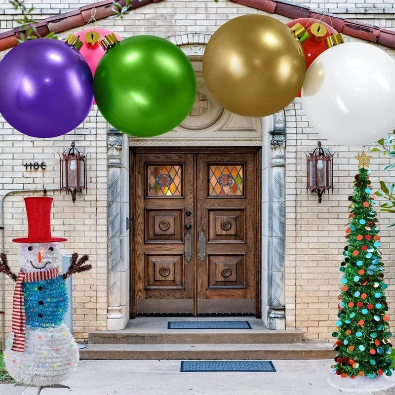 Inflatable Holiday Sphere for Festive Decor