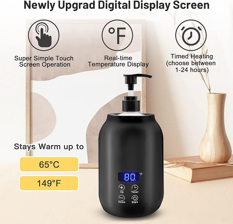 Soothing Touch Oil Warmer – Adjustable Heating & Portable Design