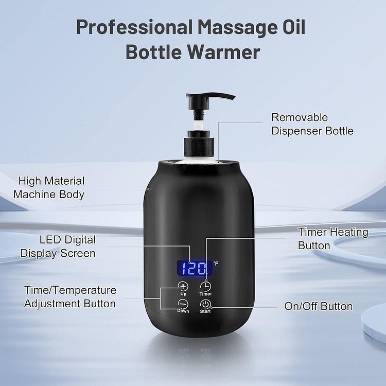 Soothing Touch Oil Warmer – Adjustable Heating & Portable Design