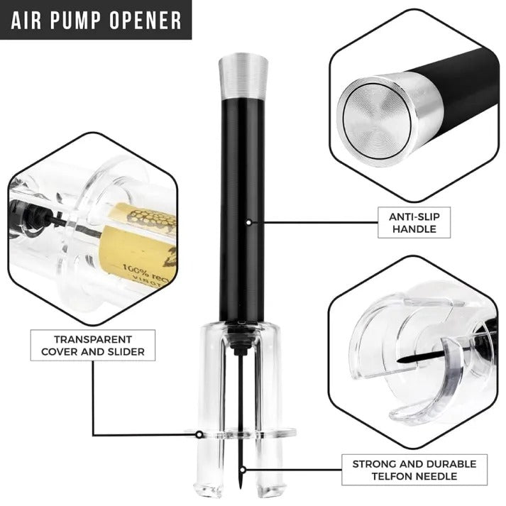 Effortless Cork Removal Wine Tool Set