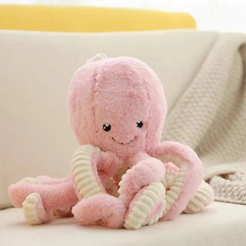 Oversized Cozy Octopus Plush Toy for Comfort & Decor