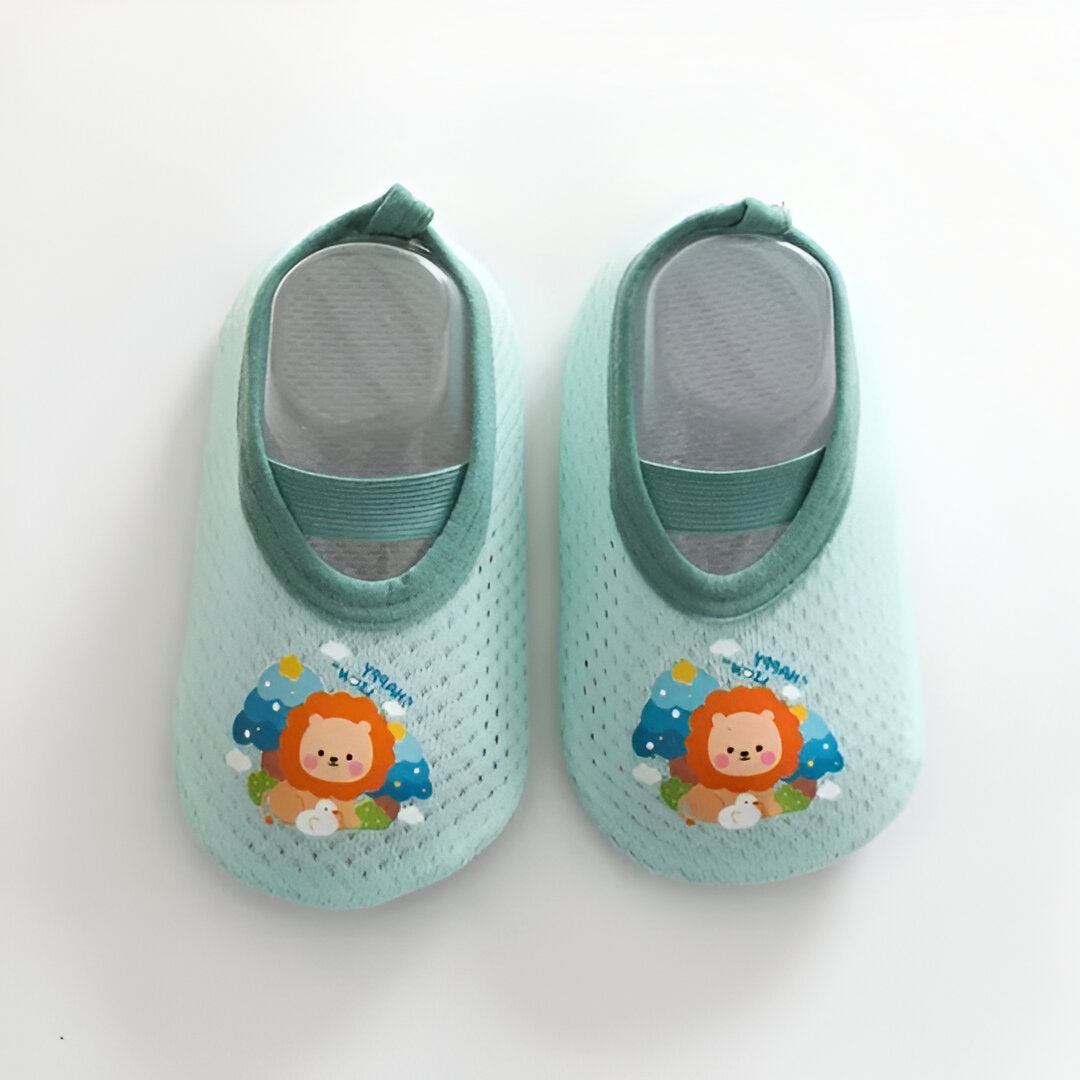 Flexible Toddler Slip-Resistant Footwear with Fun Designs