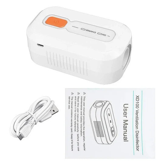 AeroClean Portable CPAP Sanitizer – Rechargeable Mask and Tubing Cleaner