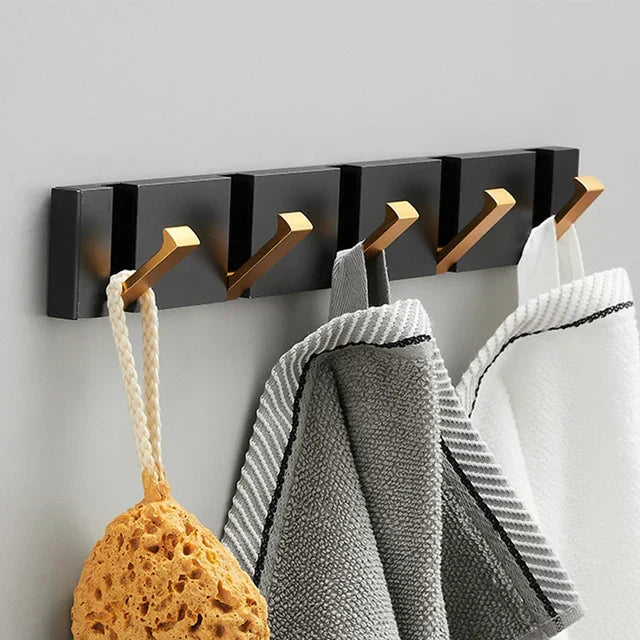 Compact Aluminum Wall Mount Hook – Stylish & Space-Efficient