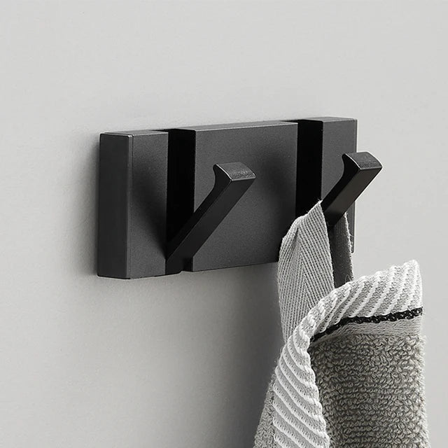 Compact Aluminum Wall Mount Hook – Stylish & Space-Efficient