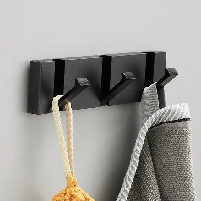 Compact Aluminum Wall Mount Hook – Stylish & Space-Efficient