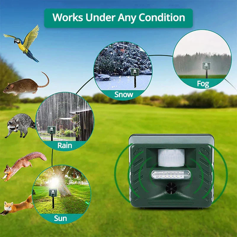 Garden Guardian Ultrasonic Animal Deterrent