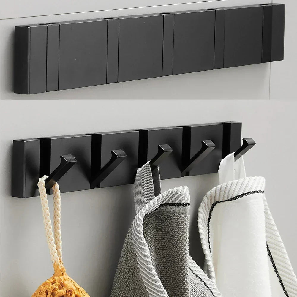 Compact Aluminum Wall Mount Hook – Stylish & Space-Efficient