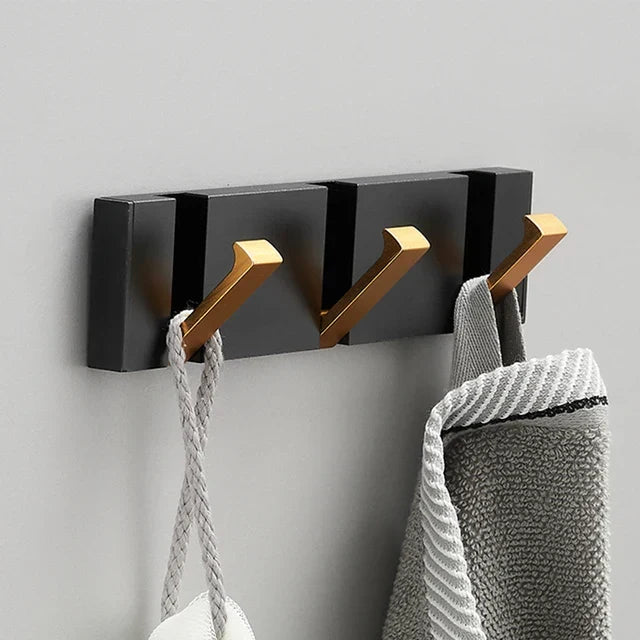 Compact Aluminum Wall Mount Hook – Stylish & Space-Efficient