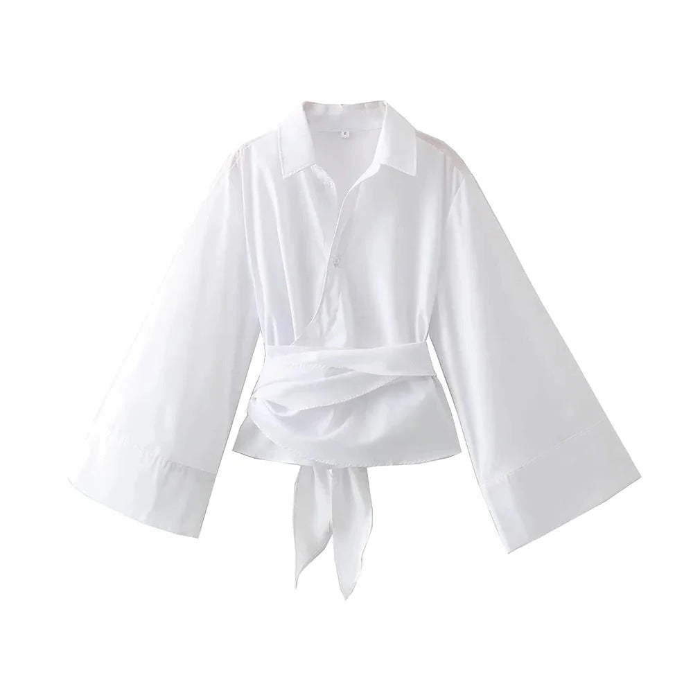 Chic Bow-Detail Top for Effortless Style