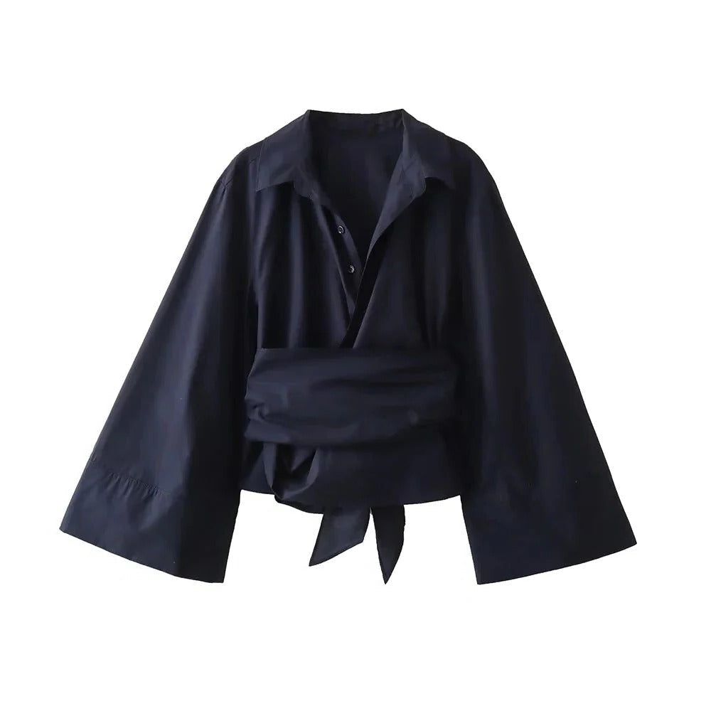 Chic Bow-Detail Top for Effortless Style
