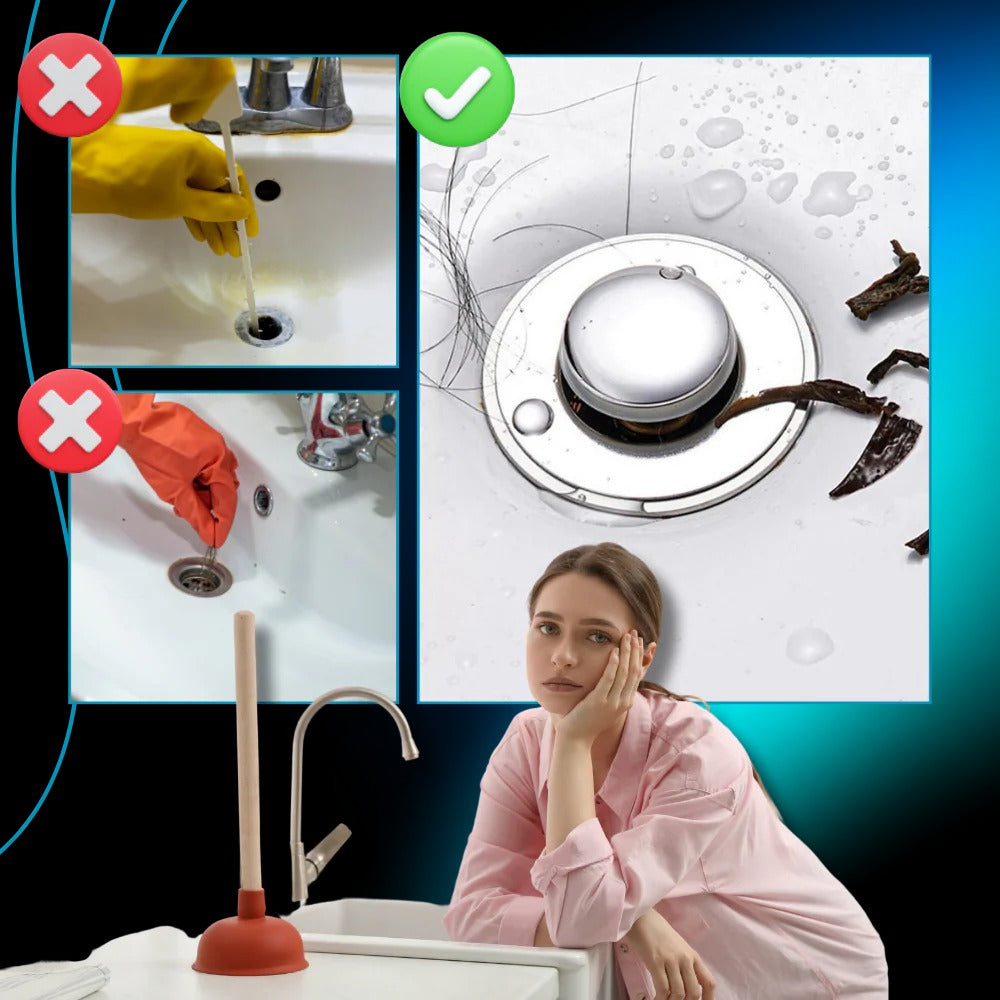 Smart Drain Stopper for Odor Control and Clog Prevention