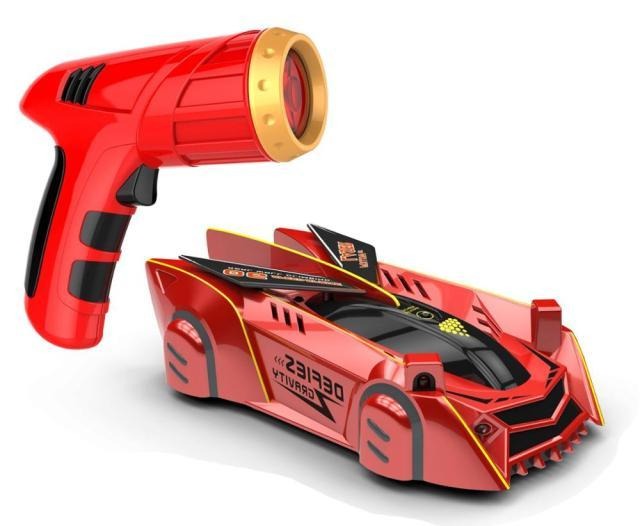Gravity-Defying Wall Racer for Kids - Laser-Controlled Fun
