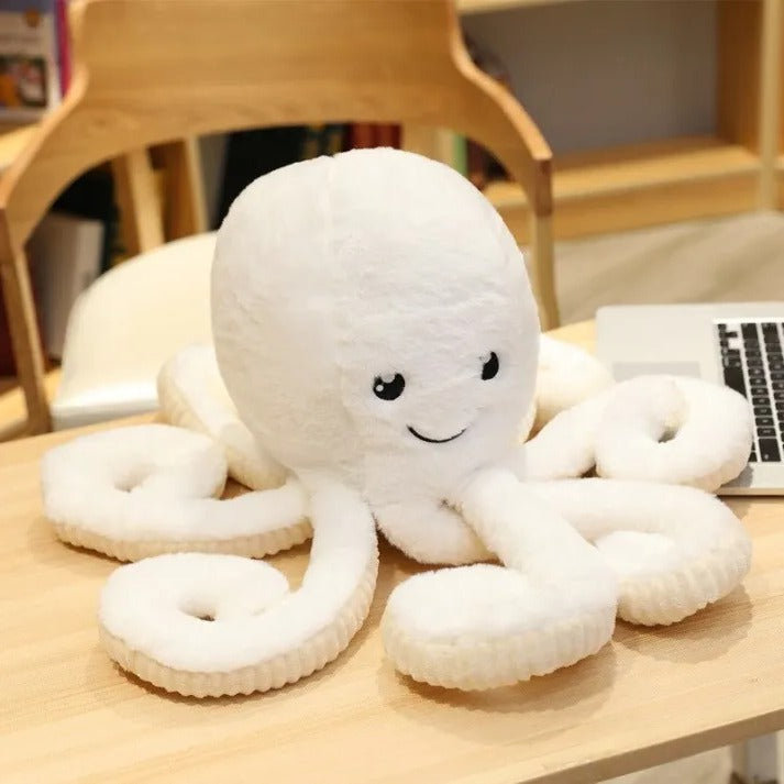 Oversized Cozy Octopus Plush Toy for Comfort & Decor