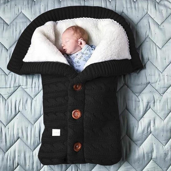 SnuggleNest Baby Wrap – Lightweight Fleece & Linen Cover, 27.6" × 15.7" Stroller Blanket
