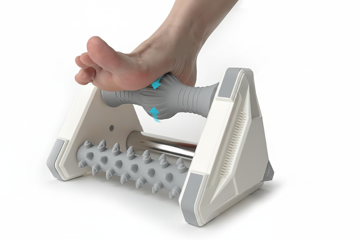 FlexiStretch Calf and Foot Rocker for Comprehensive Stretching