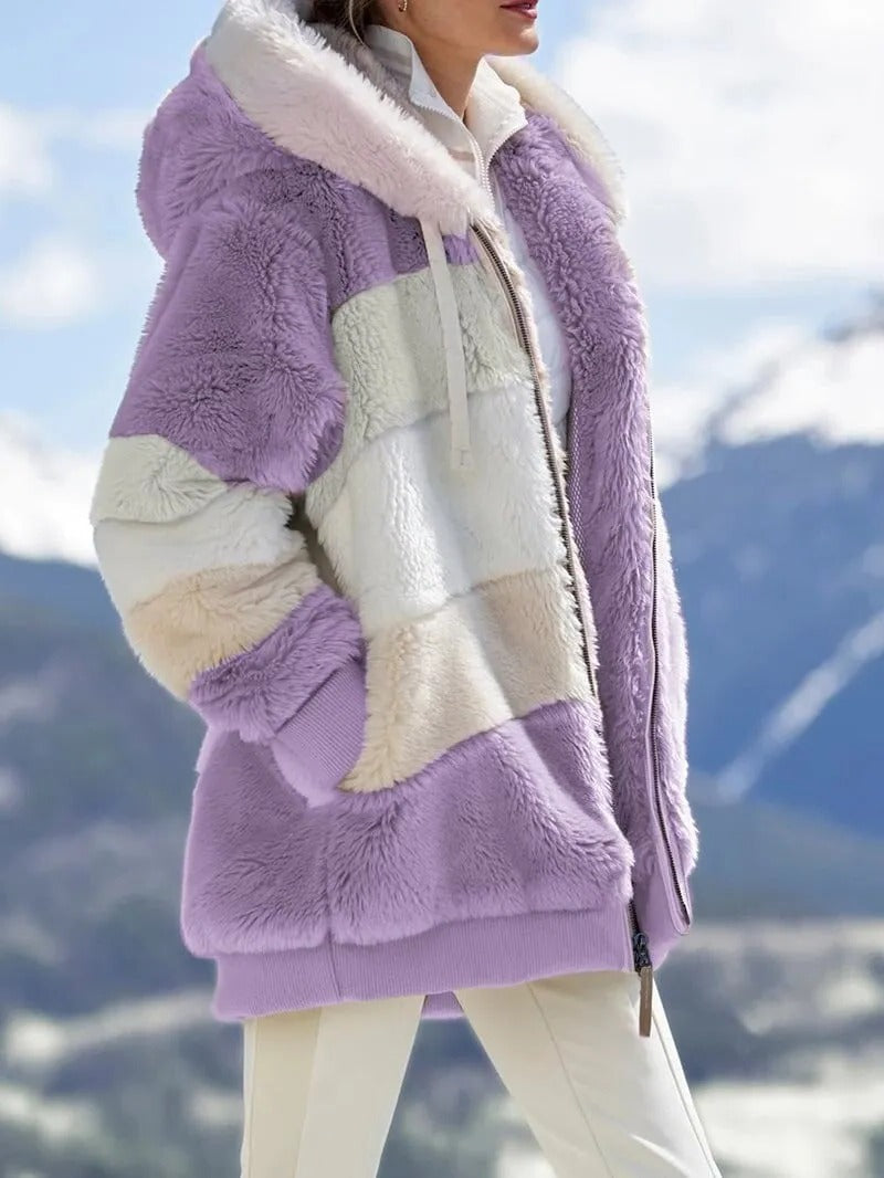 Chic Faux Fur Winter Coat for Ultimate Comfort