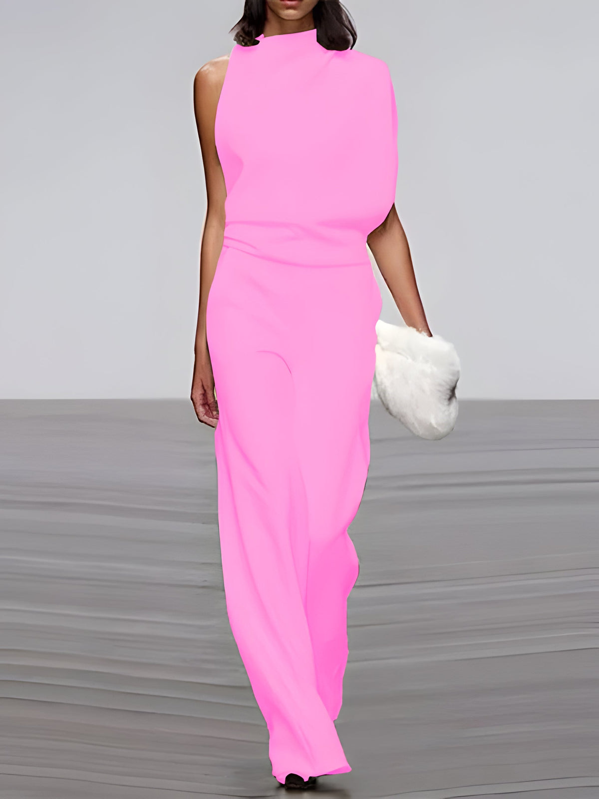 Chic Sleeveless Flared Jumpsuit for Effortless Elegance
