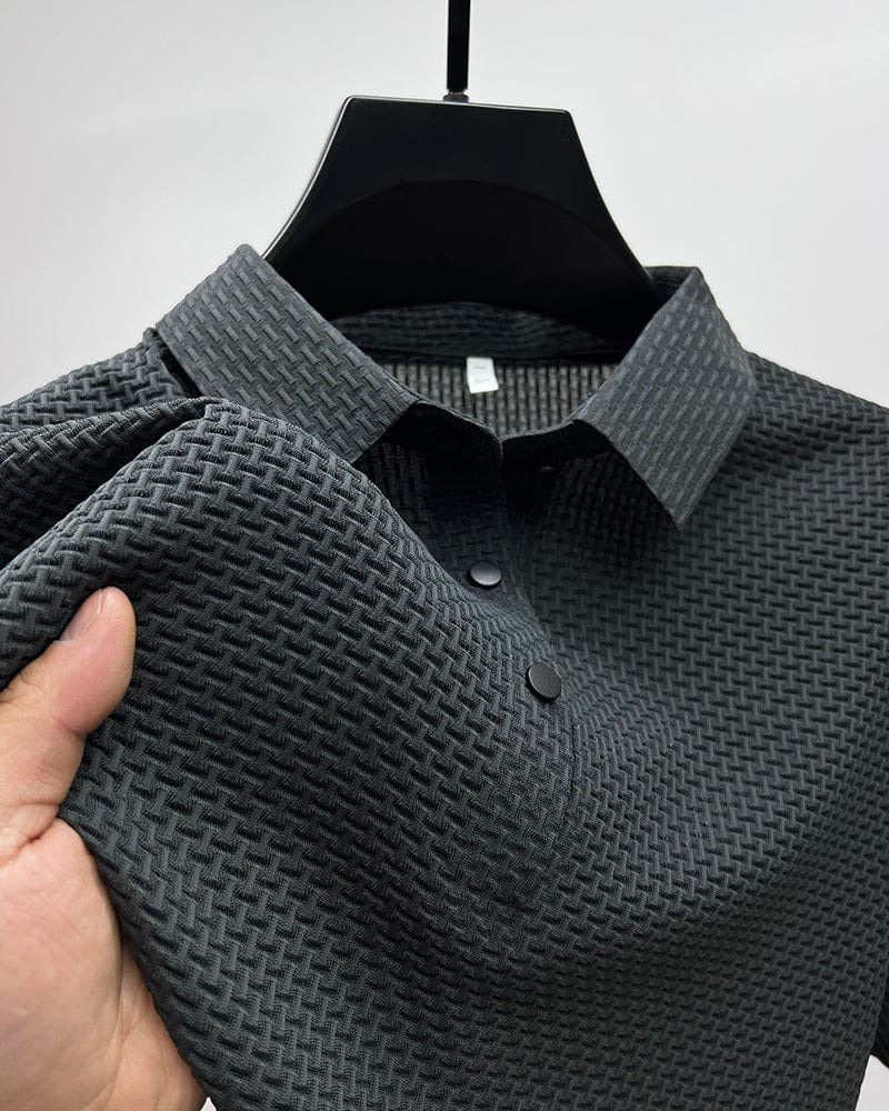 Men's Stylish Ventilated Short-Sleeve Shirt